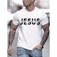 thumbnail image 1 of The way the truth the life Graphic Print T-Shirt For Men Casual Short Sleeve Tee 1 Pcs 100% Heavy Cotton - Comfortable Crew Neck, Soft Adorable Tees Tops, 1 of 6