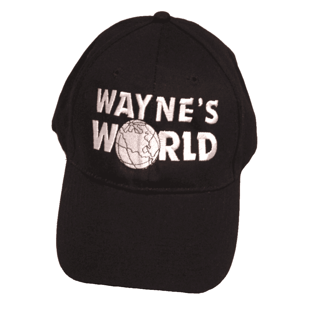 wayne's world hat wayne campbell baseball cap costume movie mike myers — free download