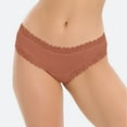 thumbnail image 1 of wcjm Coffee Womens High Waisted Bikini Underwear Smooth Underwear Breathable Ladies, 1 of 5