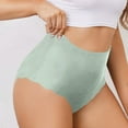 thumbnail image 1 of wcjm Green Women's Briefs Women's Underwear Comfortable High Waist Briefs Without Seam Breathable No Show Underwear Women, 1 of 5