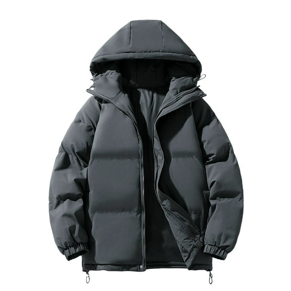wdsxpo Womens Winter Down Puffer Jackets Hoodies Stand Collar Zip Up Water Resistant Warm Padded Quilted Coat Fashion Clothes