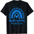 thumbnail image 1 of we wear Blue rainbow awsewome for Hydrocephalus Awareness T-Shirt, 1 of 4