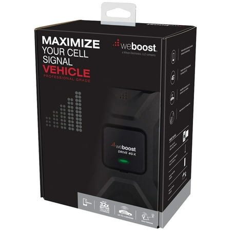 weBoost Drive 4G-X In-Vehicle Cellular Signal Booster Kit, Model 470510, 1st Edition