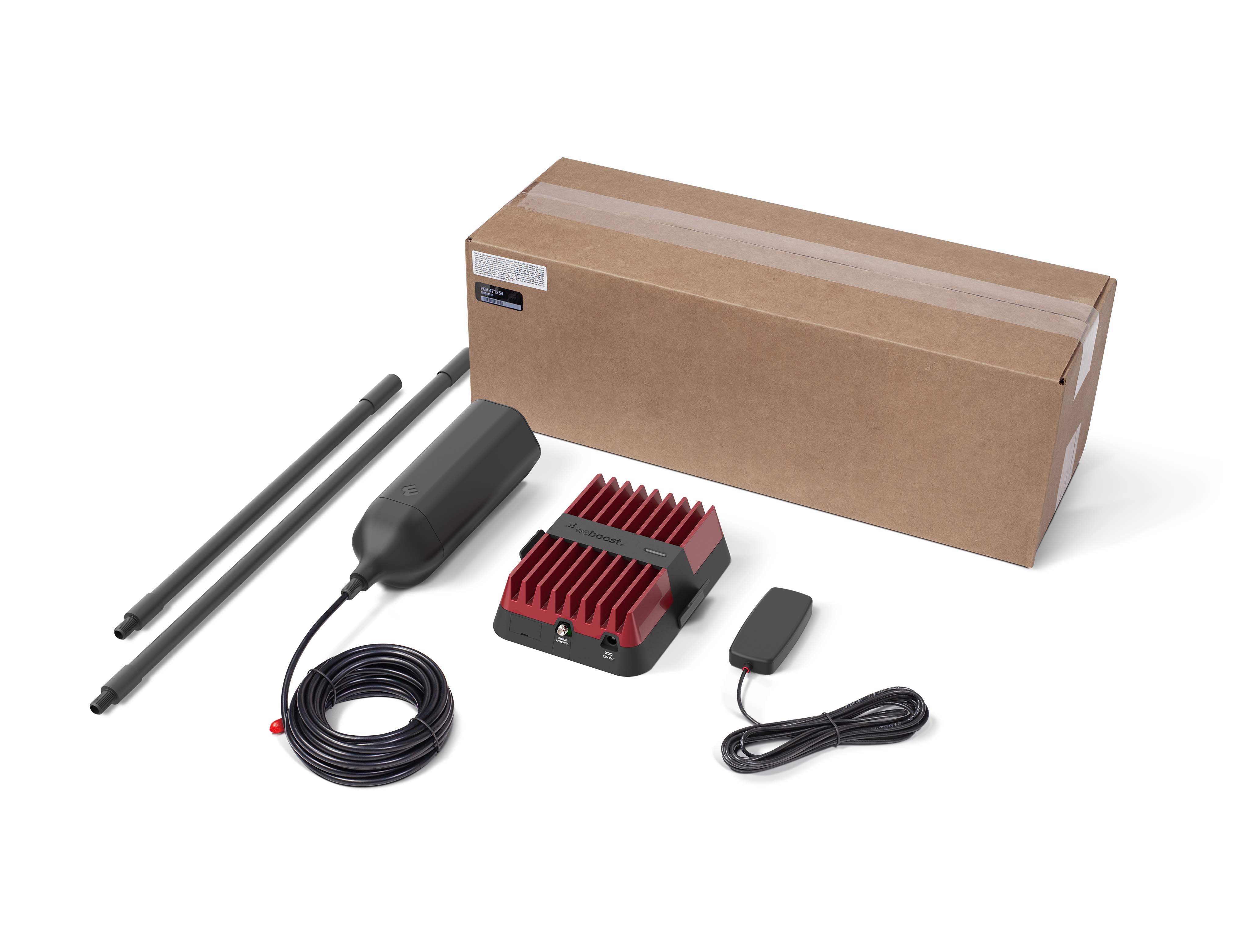 weBoost Drive Reach OTR Fleet, Cell Phone Signal Booster, 5G & 4G LTE, Boosts All U.S. Carriers, FCC Approved (Model 471254)