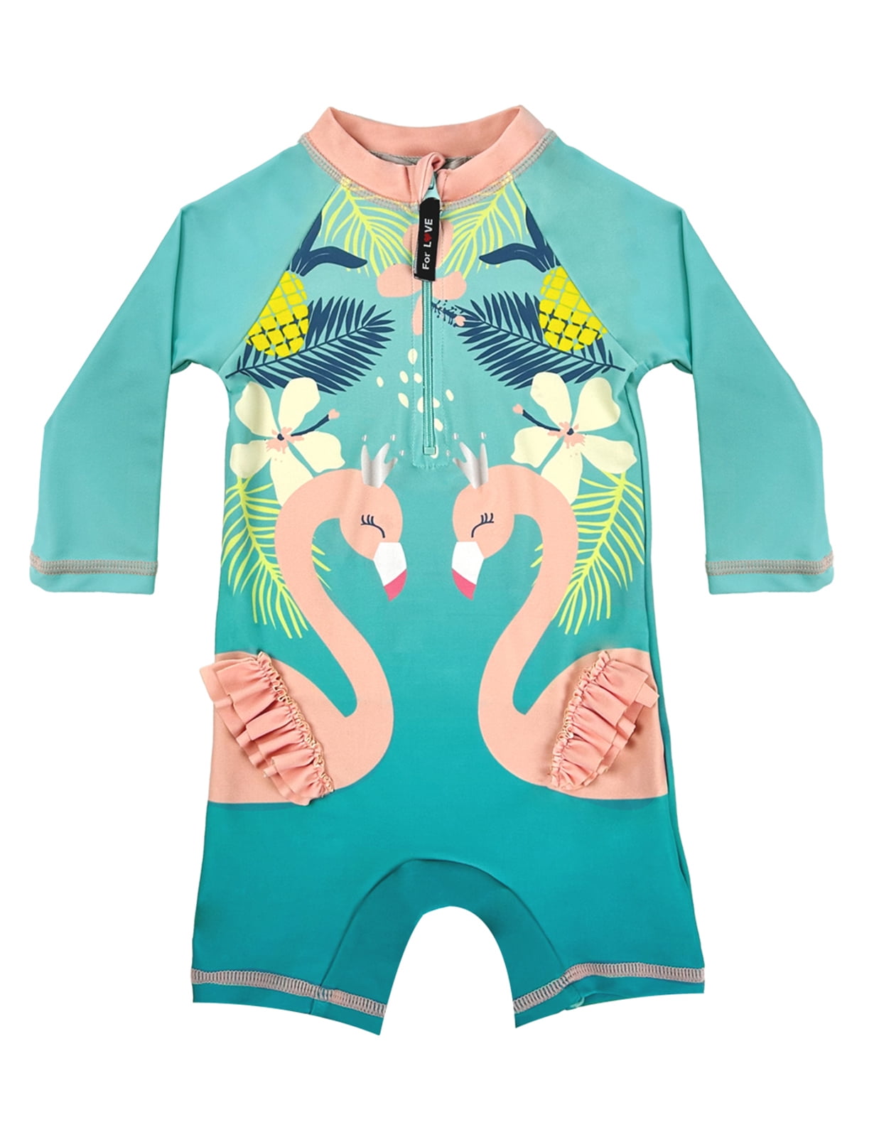 weVSwe Baby Boy Swimsuit - UPF 50+ Rash Guard Bathing suit - One-Piece ...