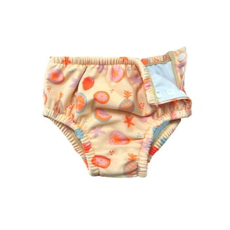 BIG ELEPHANT Baby Swim Diapers, 3pcs Reusable, Waterproof
