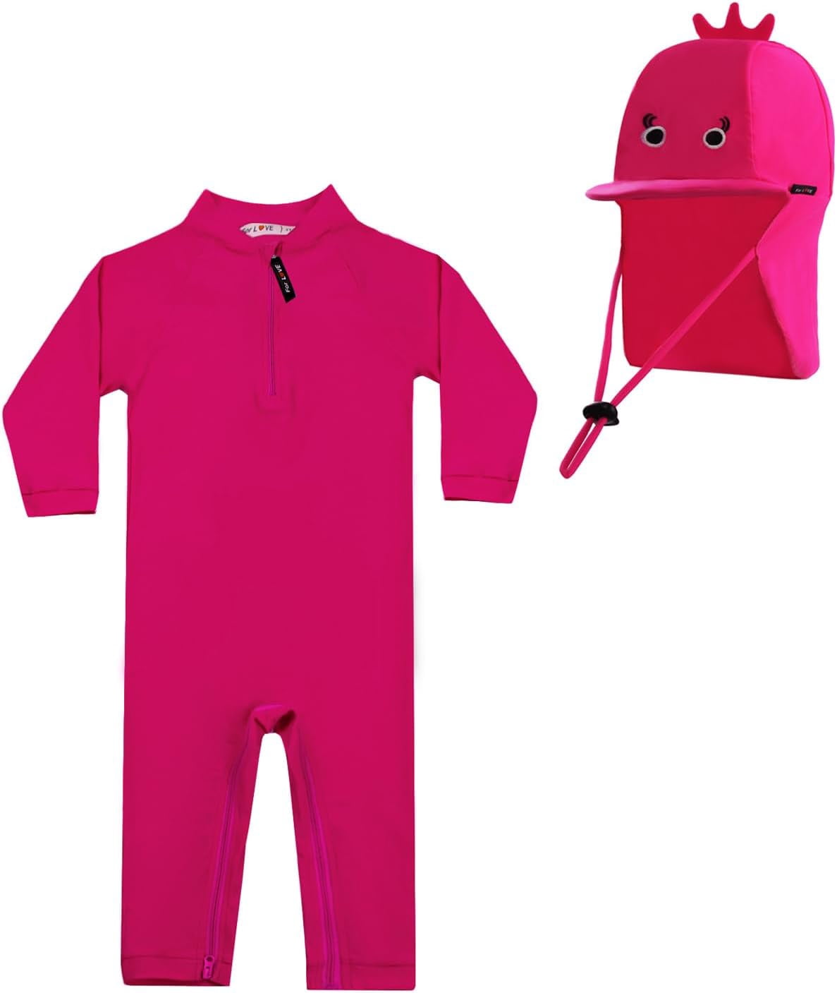WeVSwe Maillot De Bain Bébé UV50+ - Combinaison Soleil Séchage Rapide 0-6 Ans