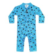 weVSwe Toddler Boy Swimsuit 0-3Years -UPF 50+ Rash Guard Baby Swimsuit with Crotch Zipper kids swimsuits