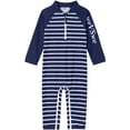 thumbnail image 1 of weVSwe Toddler Boy Swimsuit 0-3Years -UPF 50+ Rash Guard Baby Swimsuit with Crotch Zipper kids swimsuits, 1 of 7