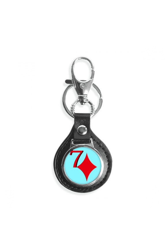 wealth neptune 7 poker key link chain keyholder finder hook metal
