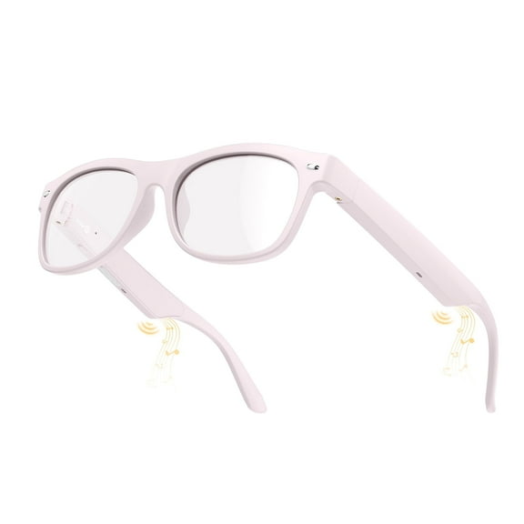 weariQ Smart Audio Glasses,Blue light Blocking lenses, 10H Playtime Bluetooth Sunglasses,Open-Ear Design Audio Sunglasses, IPX4 Water Resistant with Case & Accessories Outdoor Activitie