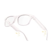 Smart Audio Glasses- Fashion Pink Polarized Lens, 10H Playtime with Touch Control & Open-Ear Bluetooth Sunglasses, IPX4 Water Resistant for Driving Cycling