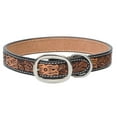 thumbnail image 1 of Weaver Pet Floral Tooled Dog Collar: Stylish & Durable 1" x 19", 1 of 1