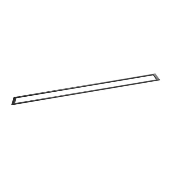 wedi Linear Drain Cover Frame - Matte Black (28"x2.5"x.25")