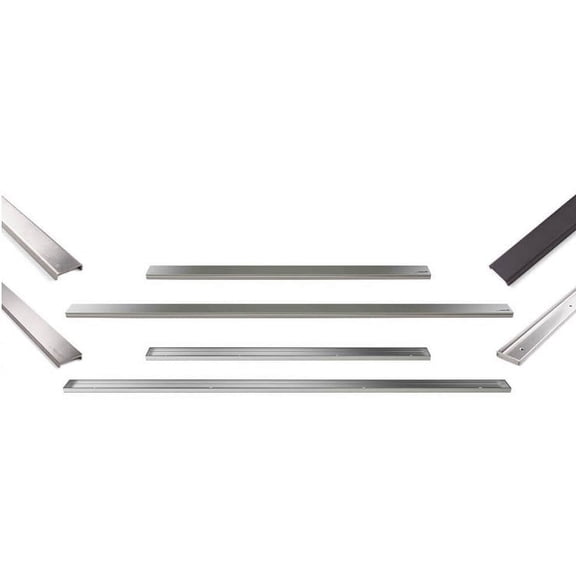 wedi® Linear Drain Cover Plates - Polished Natural (27 3/16"x1 3/4"x1/2")
