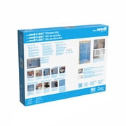 wedi S-DRY Shower Kit, 38 x 64 Offset - US2076002