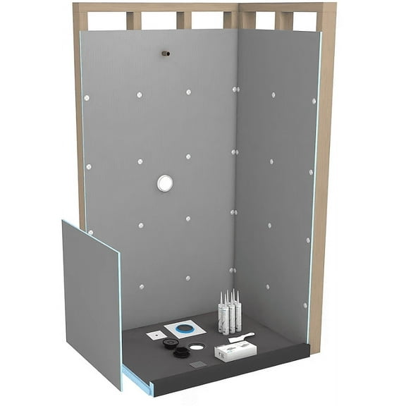 wedi Shower Kit 48 in. x 60 in. - Center Drain