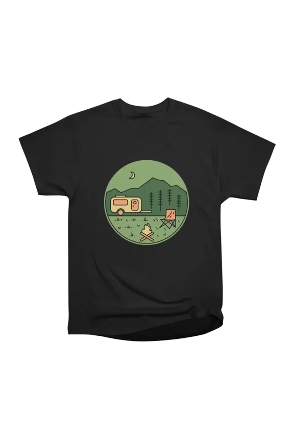 weekend wanderers with monoline art T-Shirt Tee Gift For Him Merch For Her Apparel For Fri