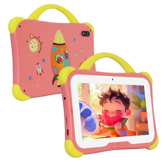 weelikit Kids Tablet, 7 inch Android 14 Tablet for Kids, 8GB RAM 64GB ROM 512GB Expand