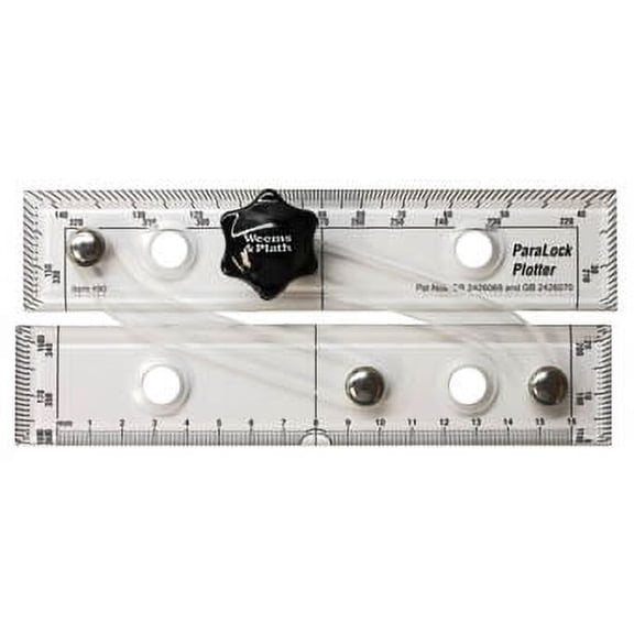 weems & plath marine navigation paralock plotter
