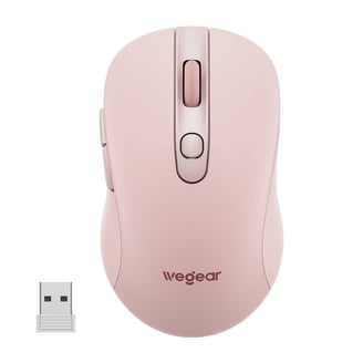 Mouse Wireless Ricaricabile Bluetooth E USB – Ultra Slim, Silenzioso, DPI Regolabile 800/1200/1600
