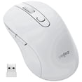 thumbnail image 1 of wegear 2.4G Wireless Mouse, Ergonomic Design, 5-Level Adjustable 4000 DPI, 6 Buttons, Portable for PC, Windows, Mac,XP,White, 1 of 9