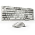 thumbnail image 1 of 2.4G Wireless Keyboard and Mouse Combo,Compact Full-Size  (98 Keys) Keyboard,Silent Touch ,6-Button & 3-DPI Quiet Wireless Mouse,Portable Kit for Windows Computer PC Mac OS Laptop, 1 of 10