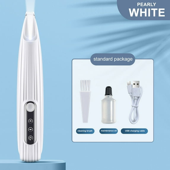 weibbin 2ml Pet Hair Clipping Machine - Electric Rechargeable Cat Trimmer Tools - Multifunctional Low Noise Shaver-Razor for feet Face Ears Toenail Eye