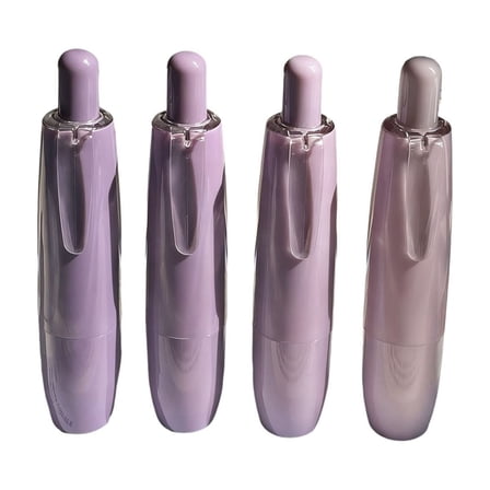 weibbin 4-Pack Double-Sided Tape Runners, Permanent Adhesive Applicator for Scrapbooking & Paper Crafts, Retractable Tip No-Mess Glue Roller with Gradient Color Design