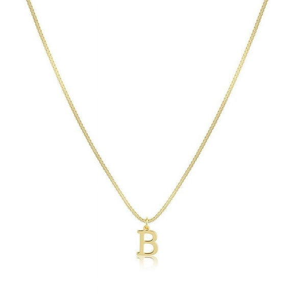 weibbin Add A Of To Your Everyday Look With This Initial Necklace Initial Dainty Necklace For Women Mom