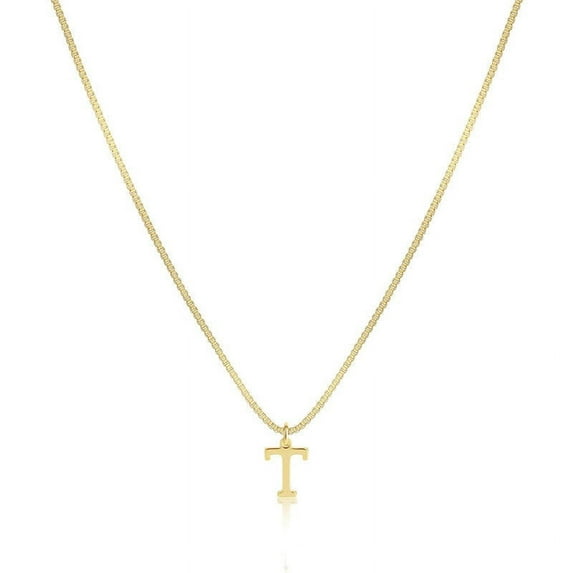weibbin Add A Of To Your Everyday Look With This Initial Necklace Initial Dainty Necklace For Women Mom