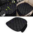 thumbnail image 1 of weibbin Car Front Seat Cushion, Soft Warm Faux Rabbit Fur Winter Auto Seat Cover, Fluffy Plush Vehicle Seat Protector Pad with Non-Slip Backing, Car Accessories for Home and Office Chair, 1 of 4