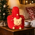 thumbnail image 1 of weibbin Christmas Gift Bags, Plush Candy Bags for Girls & Friends, Festive Present Wrapping Set, 1 of 6
