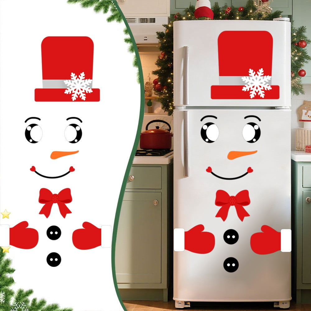 weibbin Christmas Snowman Refrigerator Magnets Set of 1, Christmas ...