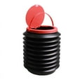 thumbnail image 1 of weibbin Collapsible Bucket with Handle, Lightweight Folding Water Container, Portable Collapsible Bucket for Fishing, Camping, Hiking, Backpacking, Outdoor Survival, Car Washing 4L, 1 of 6