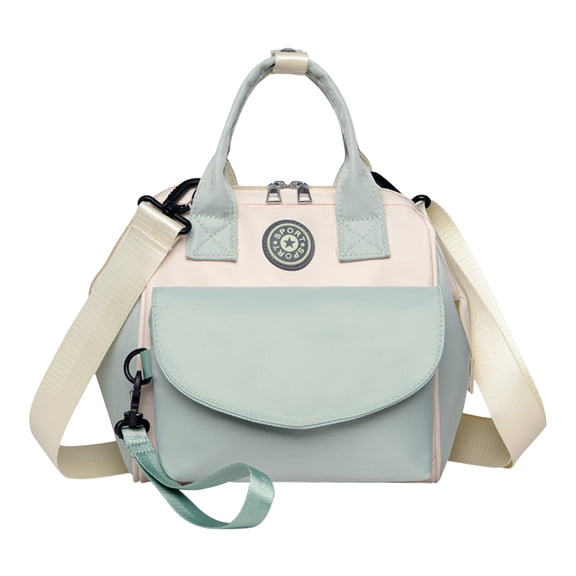 weibbin Diaper Bag Tote, Puffer Lightweight Small Diaper Bag Changing Backpack for Women Travel,Mini Insulated Diaper Bag with Changing Pad,Shoulder Straps