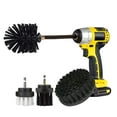 thumbnail image 1 of weibbin Drill Brush Attachments Set, Scrub Pads & Sponge, Power Scrubber Brush with Extend Long Attachment All Purpose Clean for Grout, Tiles, Sinks, Car Polishing Pads, 1 of 5