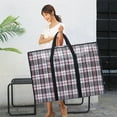 thumbnail image 1 of weibbin Extra Large Storage Bag Thickened Moving Bag Folding Organizer Bag With Strong Handles&Zippers For Bedding Comforters Blanket Clothes 130L, 1 of 6