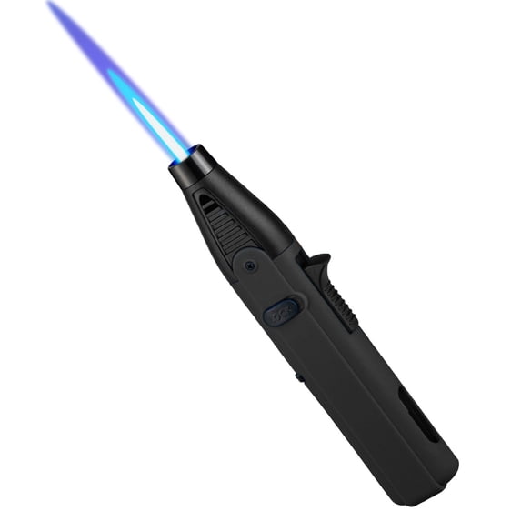 weibbin Folding Torch Lighter with Windproof Blue Flame, Refillable Butane Lighters for Outdoor Camping, Hiking, and Emergency Use