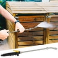 thumbnail image 1 of weibbin High Pressure Water Nozzle for Garden Hose - All Metal, Adjustable Spray Patterns, Fits Standard 3/4in Hose, for Car & Deck Cleaning, 1 of 8