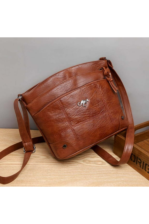 Leather Messenger Bag for Men, Laptop Bag, Crossbody Bag Men, Vintage Handmade Leather Satchel Bag Men, Full Grain Business Briefcase Shoulder Bag for Office/Work/Travel