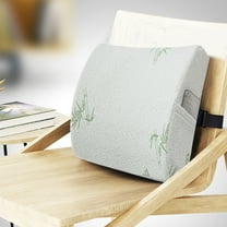 weibbin Lumbar Support Pillow for Office Chair - Back Support Cushion for Chair, Car - Memory Foam Lumbar Pillow Promotes Better Posture