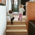 thumbnail image 1 of weibbin Non Slip Stair Treads for Wooden Steps, 8" X 30" Stairs Carpet Treads Indoor with Reusable Peel and Stick Adhesive 1PCS, 1 of 8