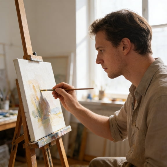 weibbin Oil Painting Frame Wood Oil Painting Frame Practice Oil Painting Board Acrylic Blank Frame