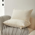thumbnail image 1 of weibbin Soft Cotton Bedside Hugging Pillow 29x19 Inch For Neck Support, Plush Body Pillow Insert, 1 of 6