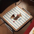 thumbnail image 1 of weibbin Ultra Soft Flock Chair Cushion, 14x14 Inches Plush Seat Pad for Kitchen, Dining Room, and Bedroom Chairs, 1 of 6
