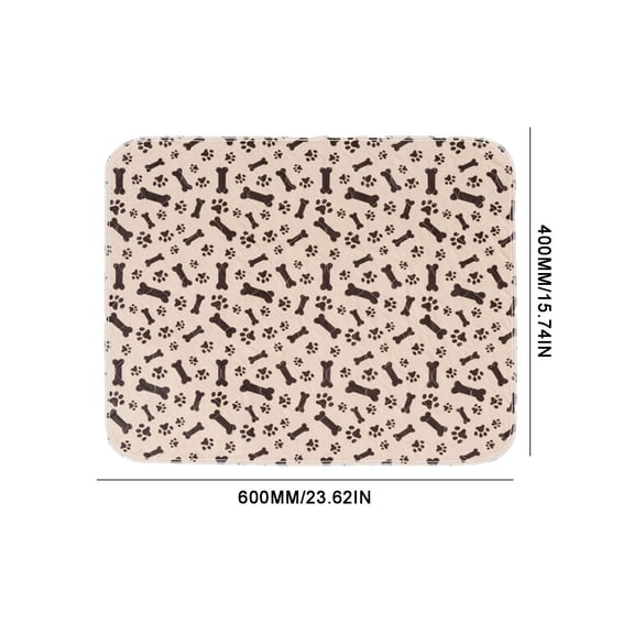 weibbin Washable Pee Pads for Dogs: with Comb Reusable Puppy Pads, Absorbent & Leakproof Dog Potty Training Pad, Dog Whelping Pads Washable for Playpen, Cage