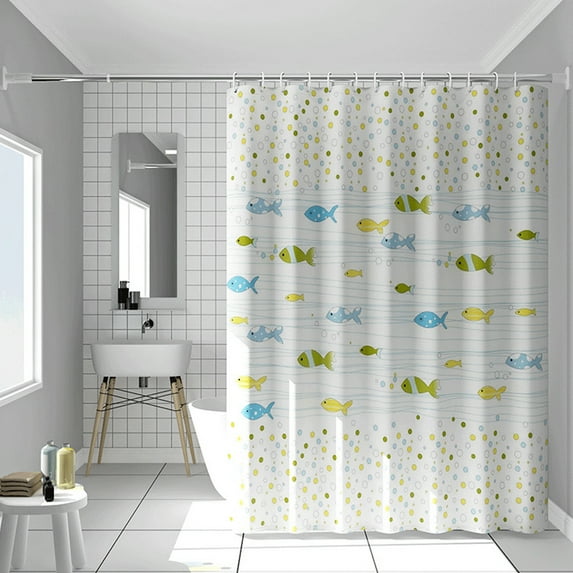 weibbin Waterproof Fabric Shower Curtain Liner with 13 Grommets - Soft Hotel Quality Cloth Shower Liner, Light-Weight & Machine Washable - 70.87x70.87 in