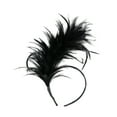 thumbnail image 1 of wendunide Heardband Vintage Colorful Burlesque Headpiece Flapper Ostrich Feather Fancy Headband, 1 of 6