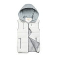 thumbnail image 1 of wendunide coats for women 10 Colors Fashion Women Autumn Winter Warm Coat Vest Wadded Jacket Womens Fleece Jackets White 3XL, 1 of 6